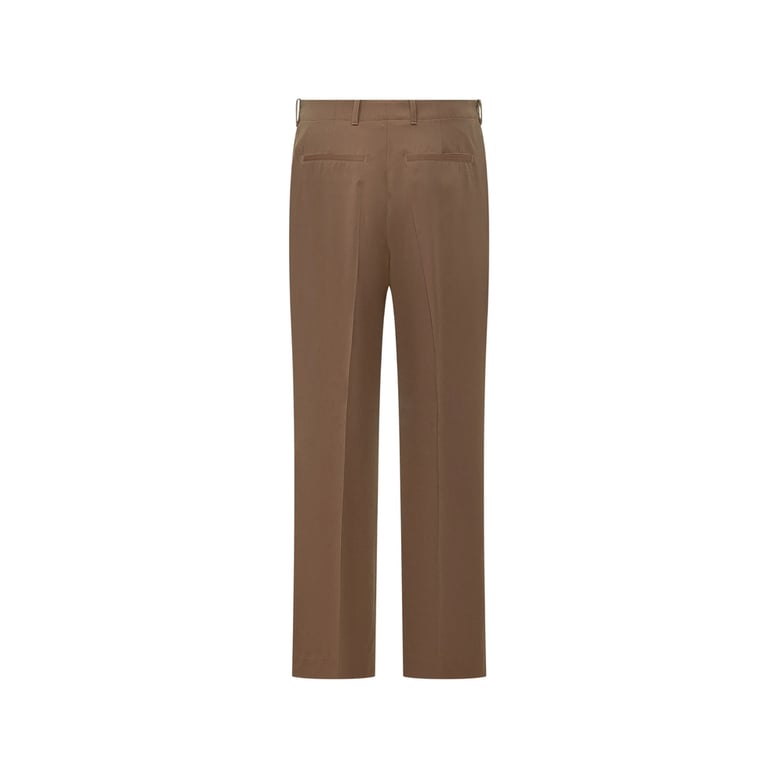 chinos virgin wool brown by Selfnex