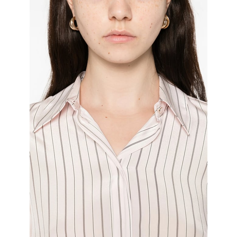 striped long sleeve shirt by Selfnex