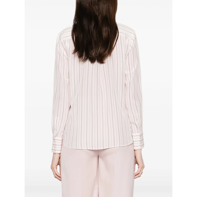 striped long sleeve shirt by Selfnex