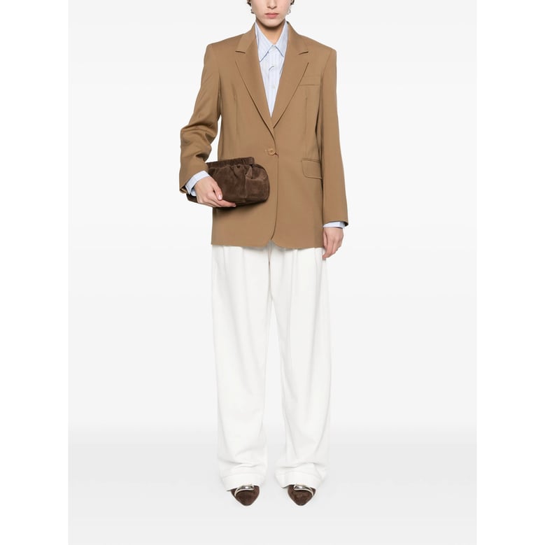 jacket virgin wool brown by Selfnex