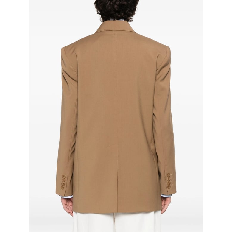 jacket virgin wool brown by Selfnex