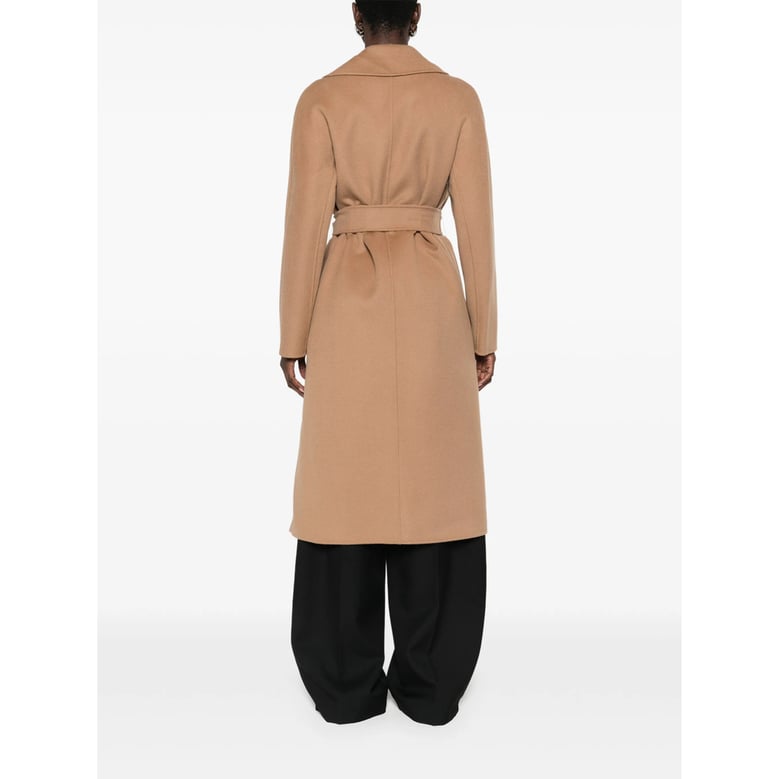 oversized coat with detachable waist belt by Selfnex
