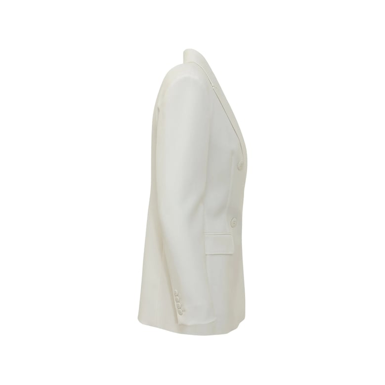 off-white double-breasted jacket by Selfnex