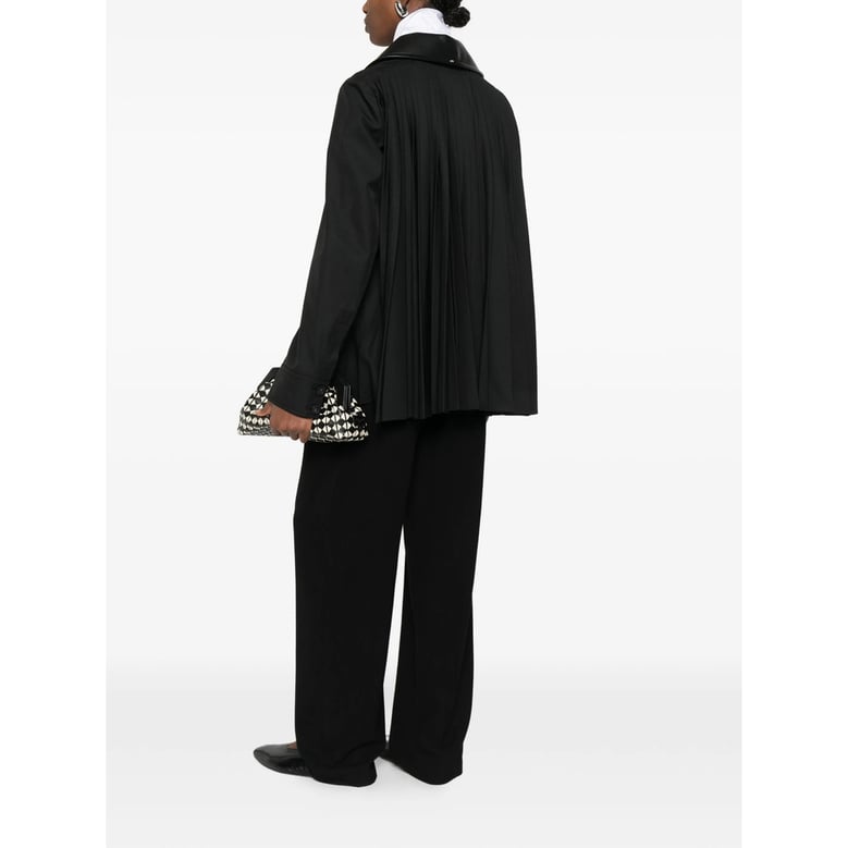 rainwear black boxy fit jacket by Selfnex