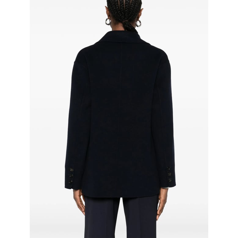 blue jacket with patch pockets by Selfnex