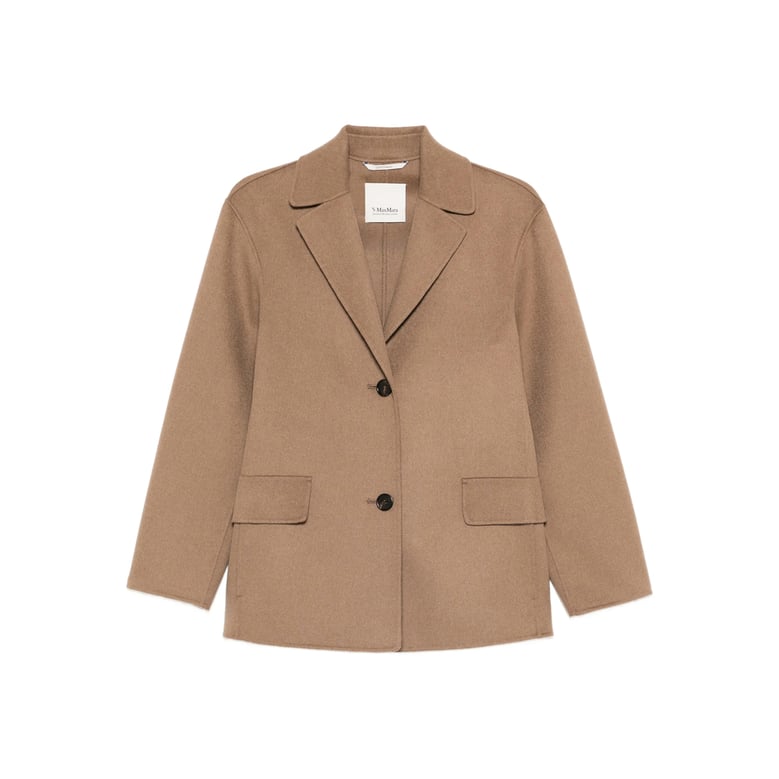 brown front button jacket by Selfnex