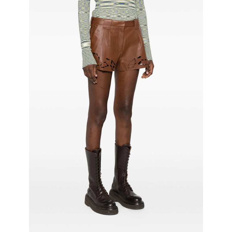 short with cut-out detailing by Selfnex