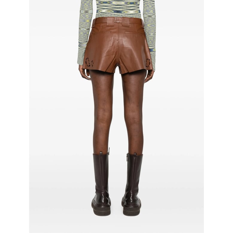 short with cut-out detailing by Selfnex