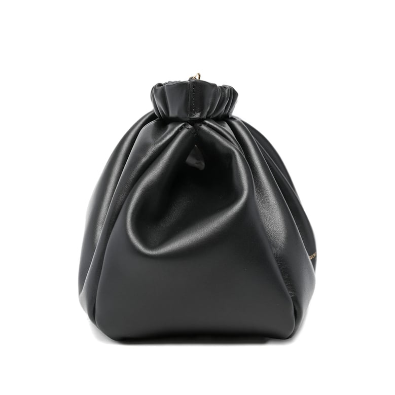 demellier black chain strap clutch by Selfnex