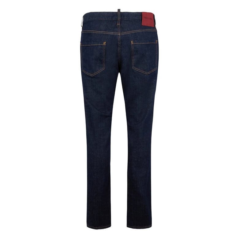 five pocket jeans with button fastening by Selfnex