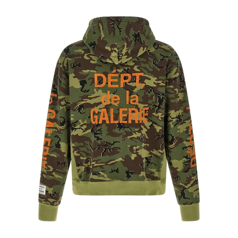 green camouflage print sweatshirt by Selfnex