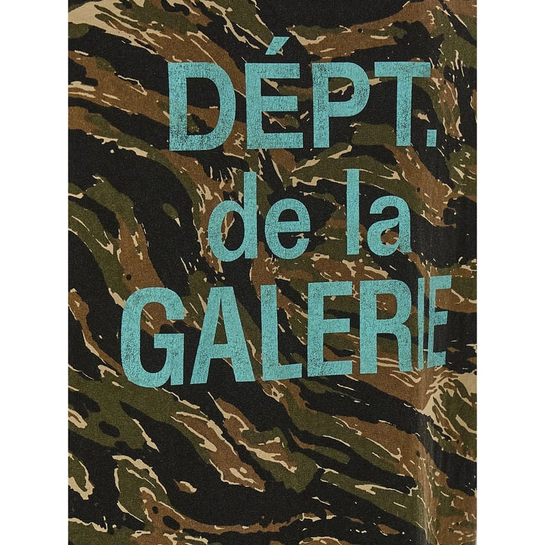 camouflage pattern crew neck t-shirt by Selfnex