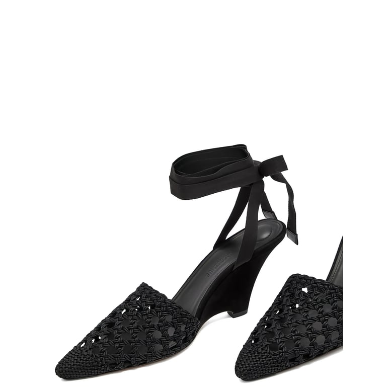 wedge boots black by Selfnex