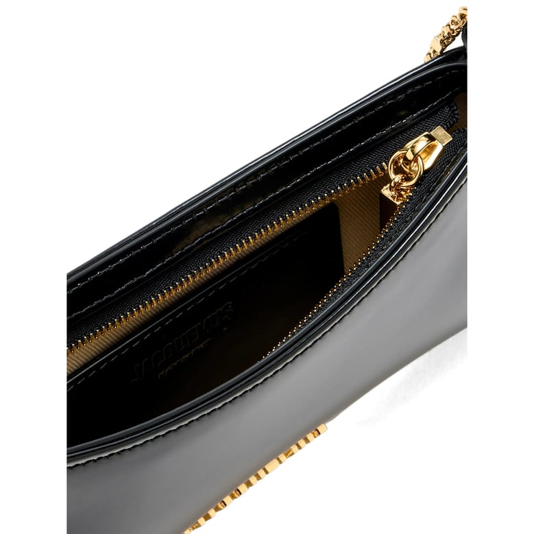 shoulder bag calf leather black by Selfnex