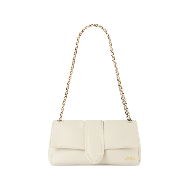 shoulder bag light ivory lambskin by Selfnex