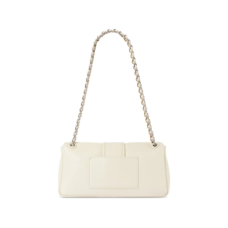 shoulder bag light ivory lambskin by Selfnex