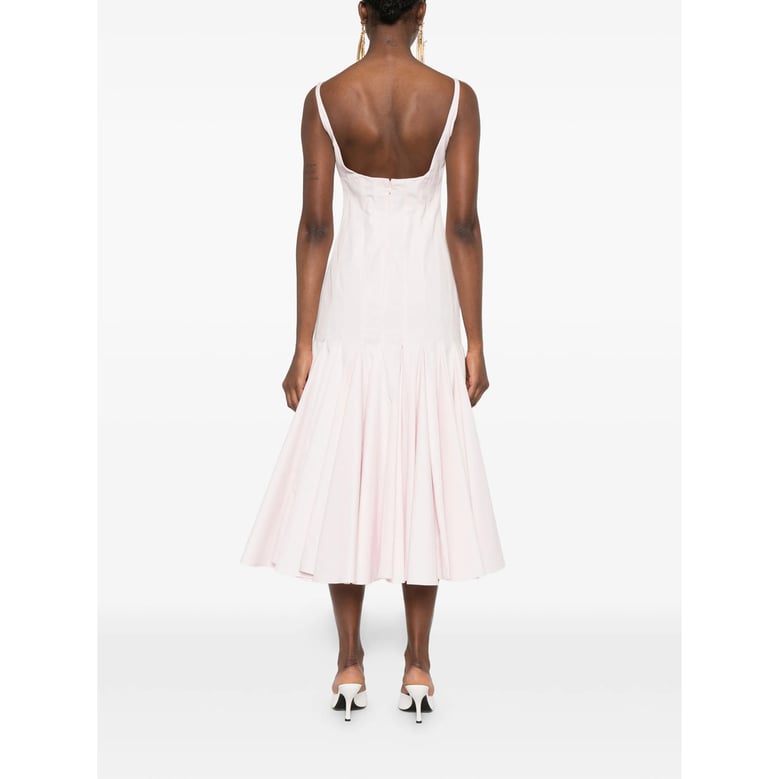 dress square-neck pink by Selfnex