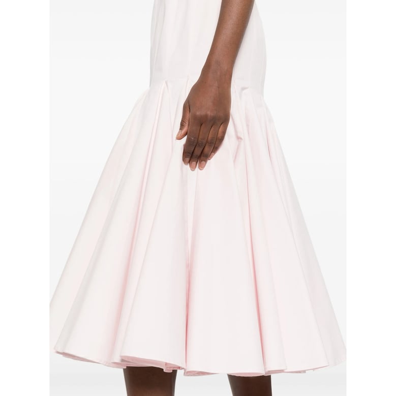dress square-neck pink by Selfnex