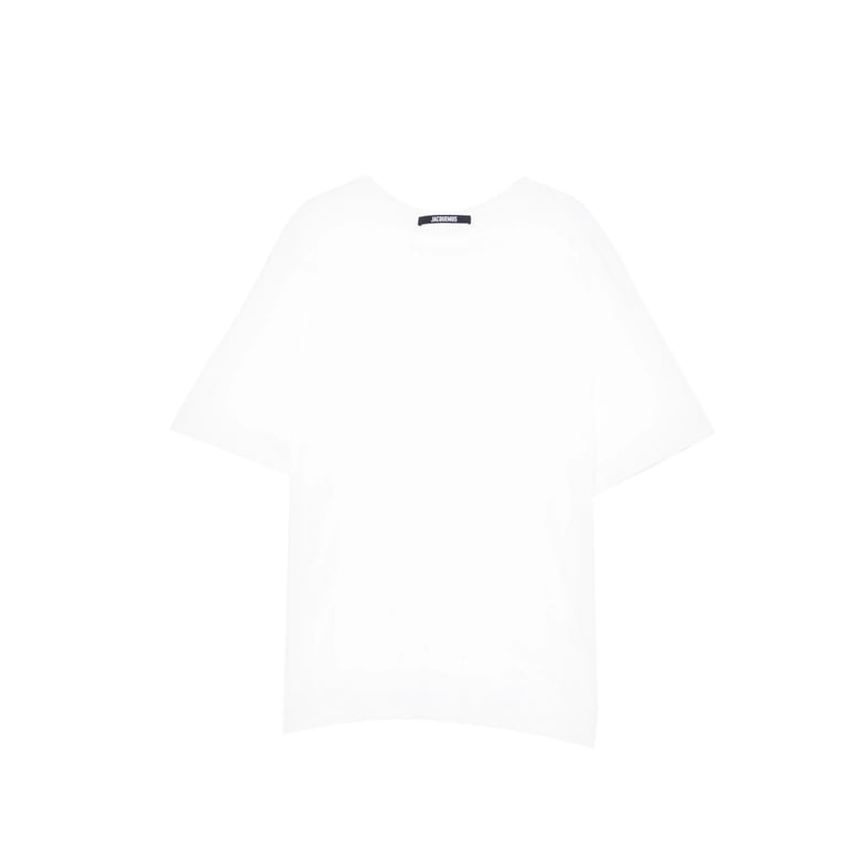 round neck white t-shirt by Selfnex