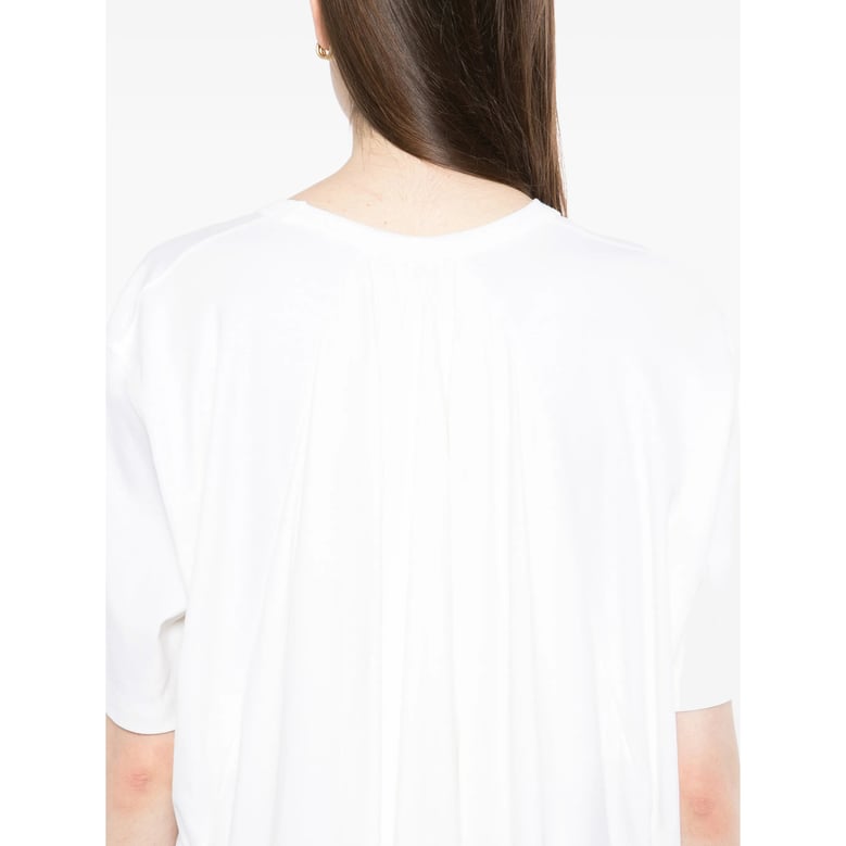 round neck white t-shirt by Selfnex