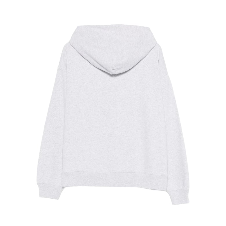 heather gray hooded sweatshirt by Selfnex