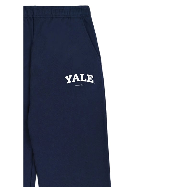 sporty & rich logo printed trousers by Selfnex