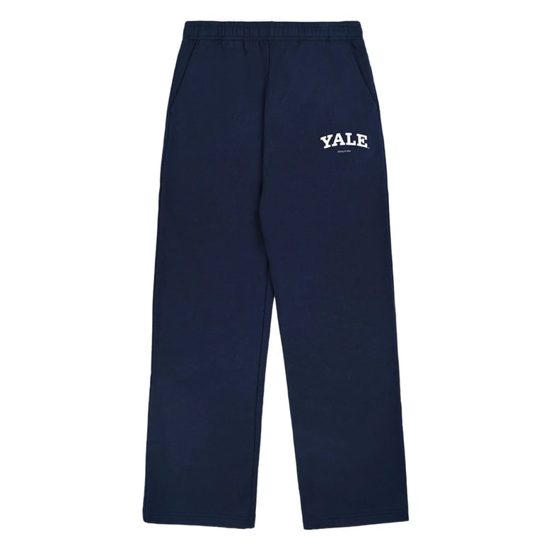 sporty & rich logo printed trousers by Selfnex