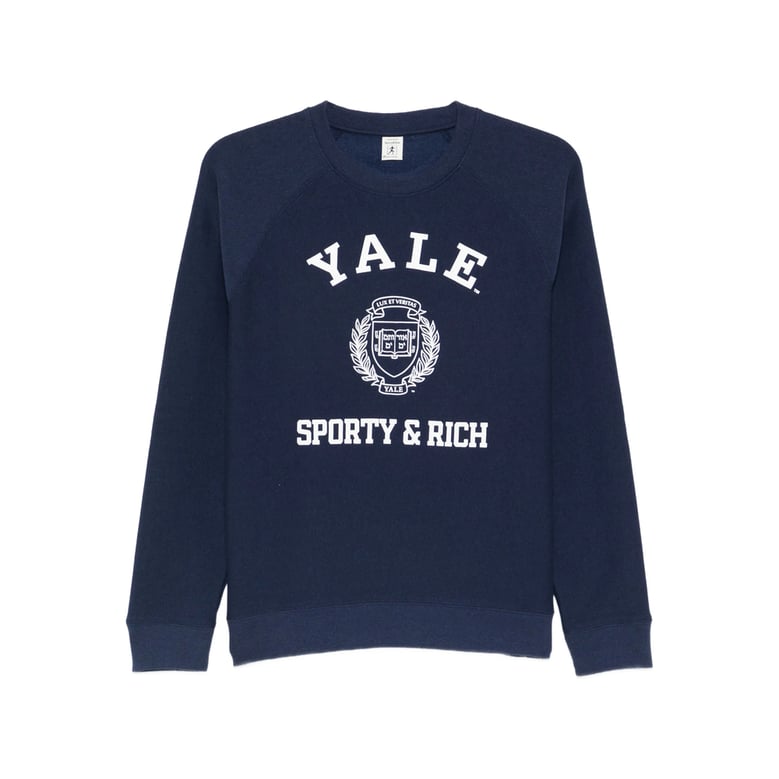 graphic print long sleeve sweater by Selfnex