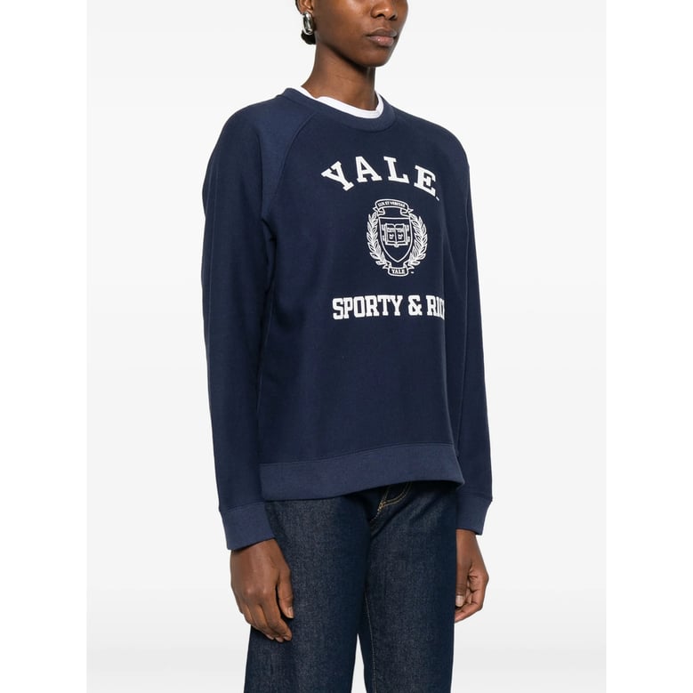 graphic print long sleeve sweater by Selfnex