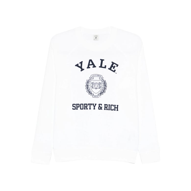 sporty logo graphic sweater by Selfnex