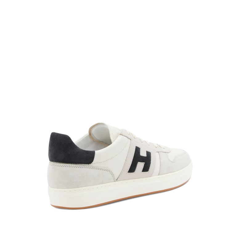 sneaker with suede panels and logo by Selfnex