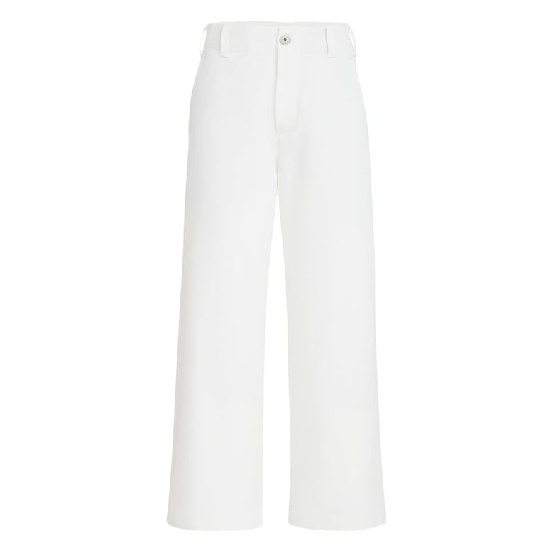 straight trousers with back pockets by Selfnex