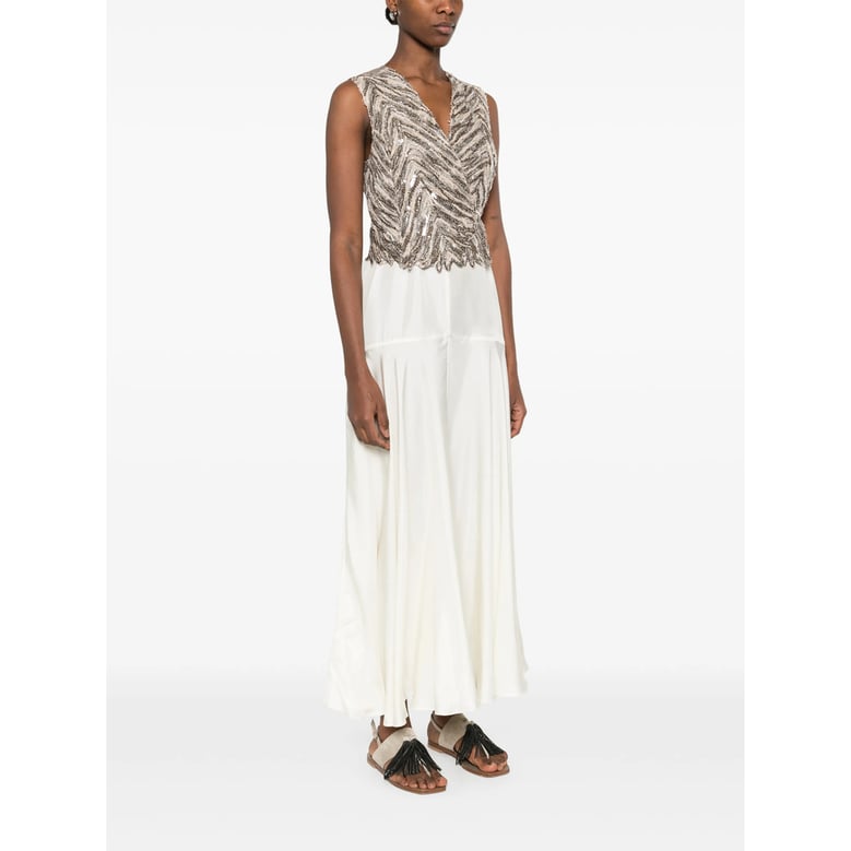 chevron pattern sequin waistcoat by Selfnex