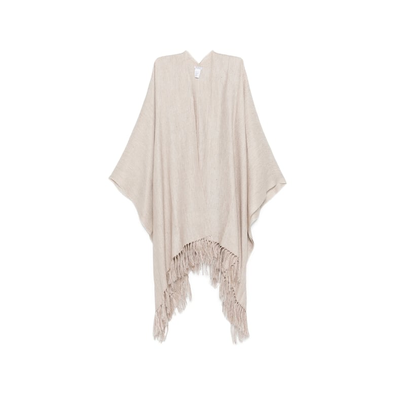 light brown fringed cape by Selfnex