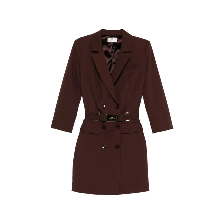 dress elisabetta franchi brown by Selfnex