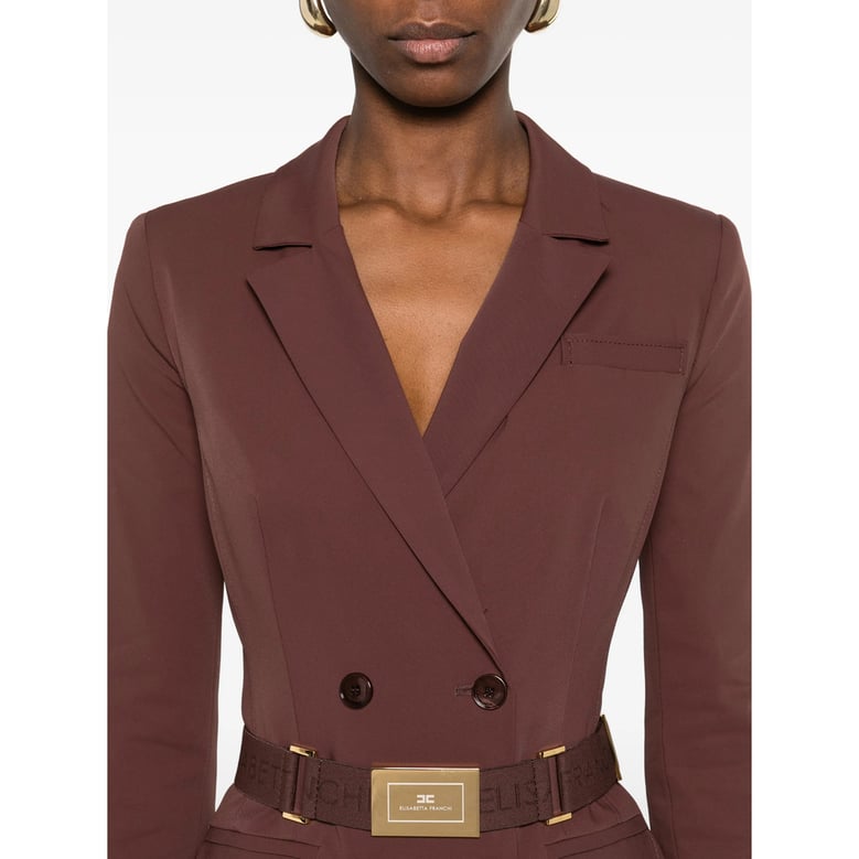 dress elisabetta franchi brown by Selfnex