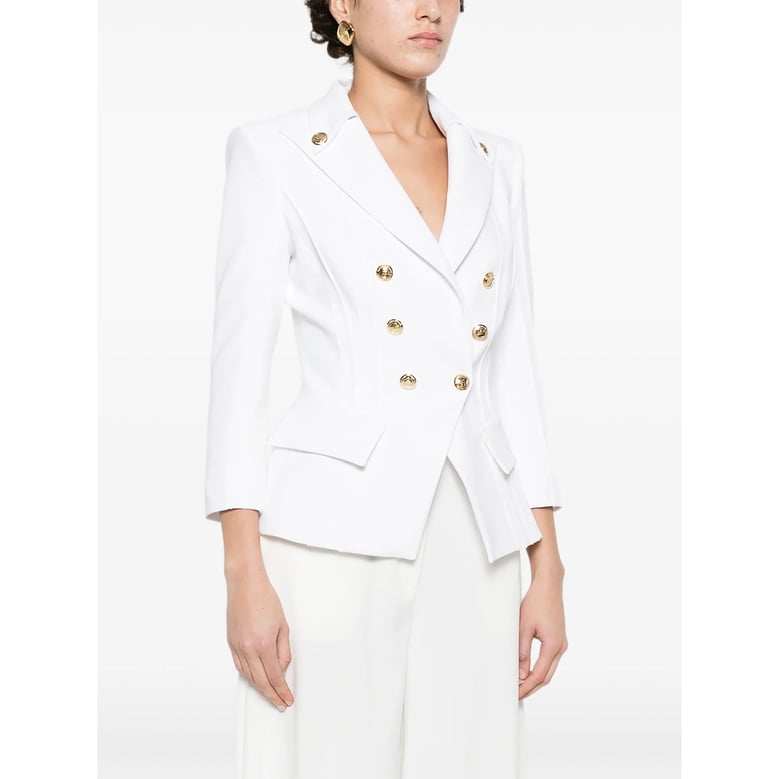 elisabetta franchi double-breasted jacket by Selfnex