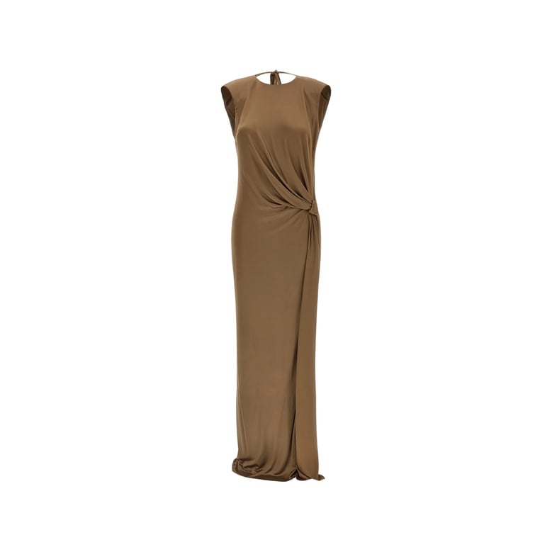 draped design evening dress by Selfnex