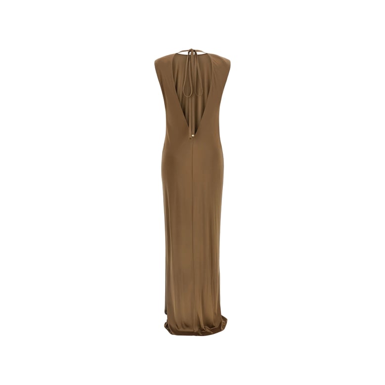 draped design evening dress by Selfnex