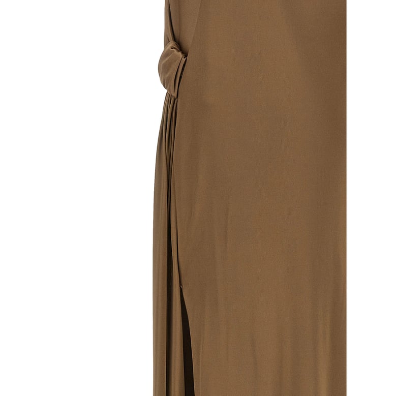 draped design evening dress by Selfnex