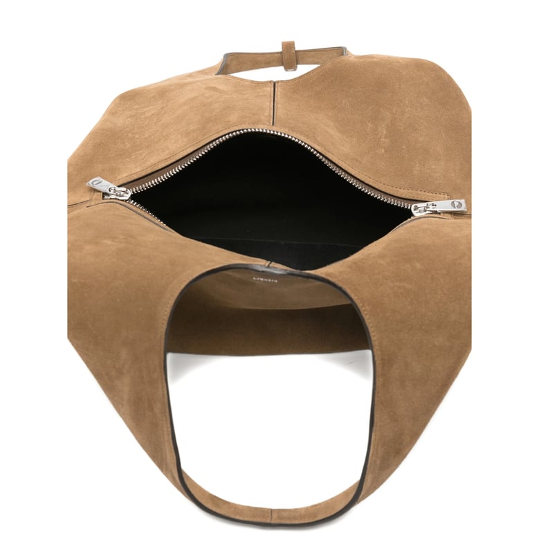 top handle zip fastening bag by Selfnex