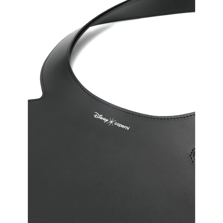 top handle bag with mickey mouse logo detail by Selfnex