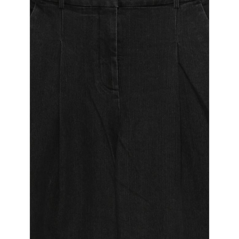black trousers with belt loops by Selfnex