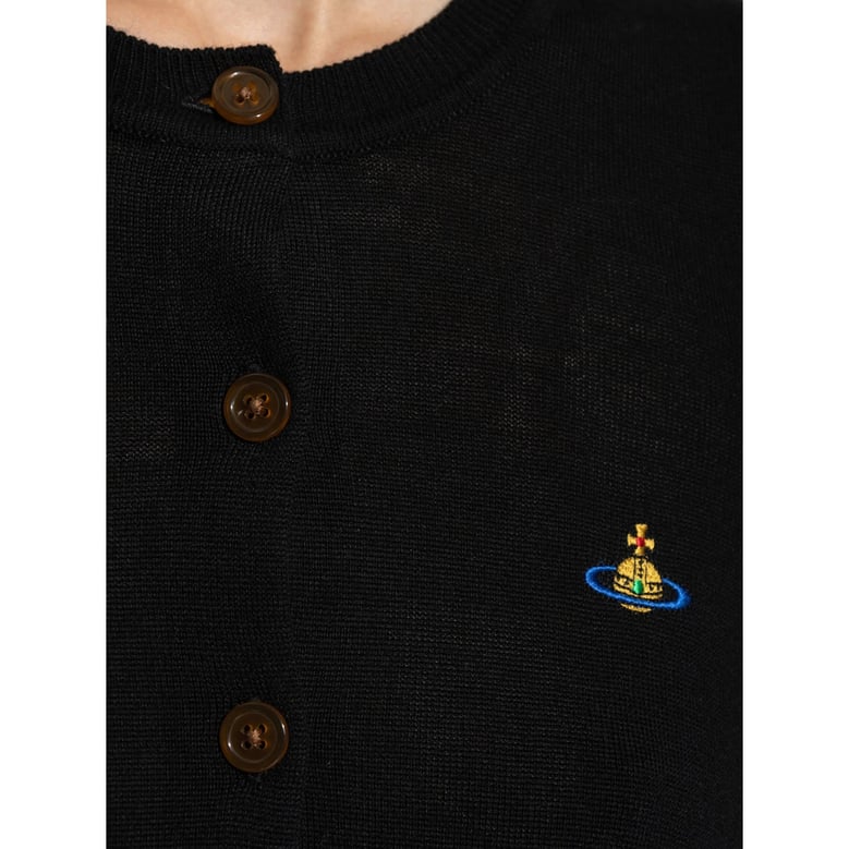 vivienne westwood black sweater with puff sleeves by Selfnex