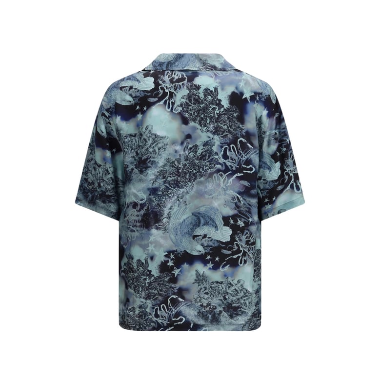 short-sleeve shirt blue/black by Selfnex