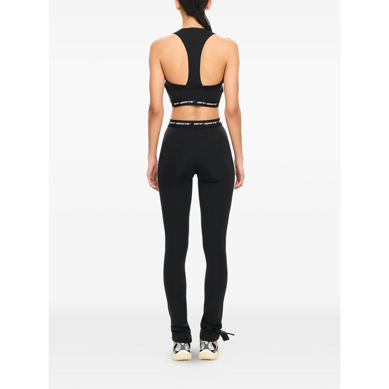 black fitted sleeveless top by Selfnex