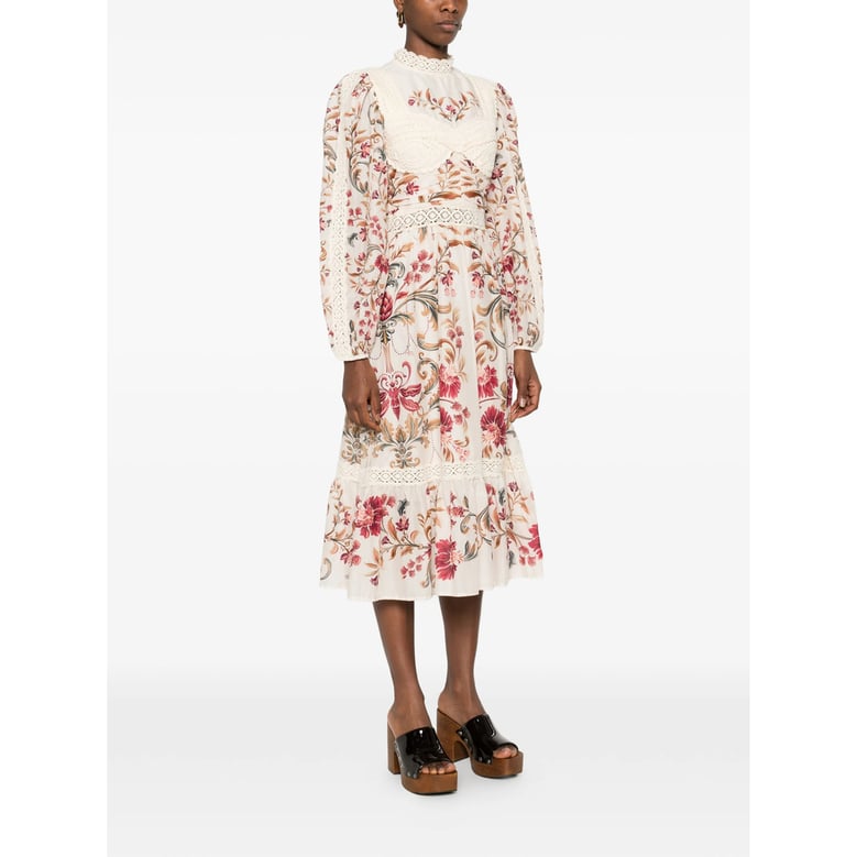 day dress neutrals/red by Selfnex