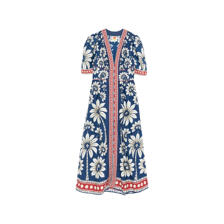 dress farm rio blue/white by Selfnex