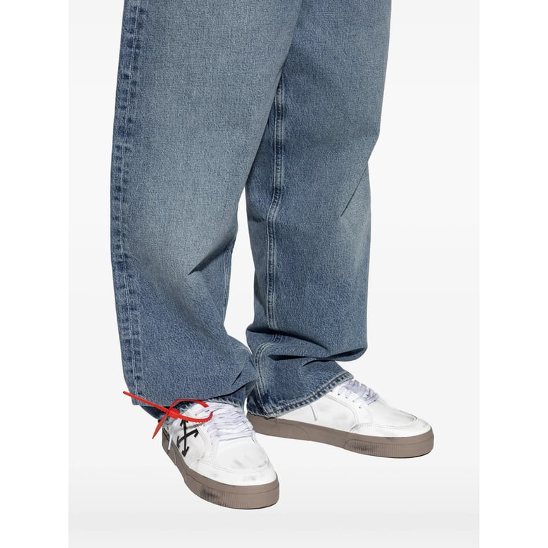 lace-up sneaker with white arrows motif by Selfnex