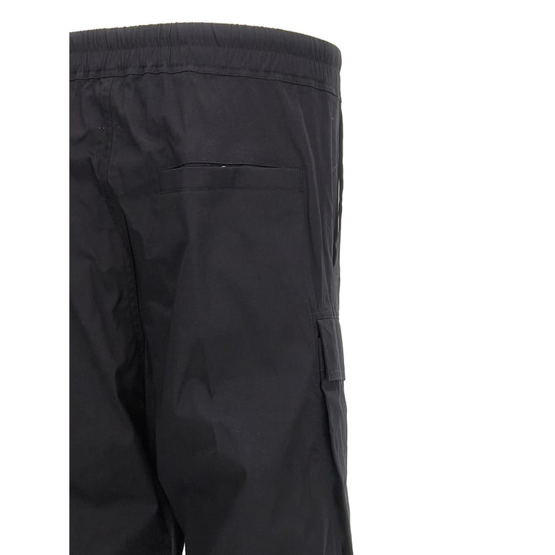 wide-leg trousers black cotton by Selfnex